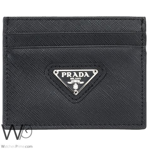 prada card case animal|authentic Prada wallet.